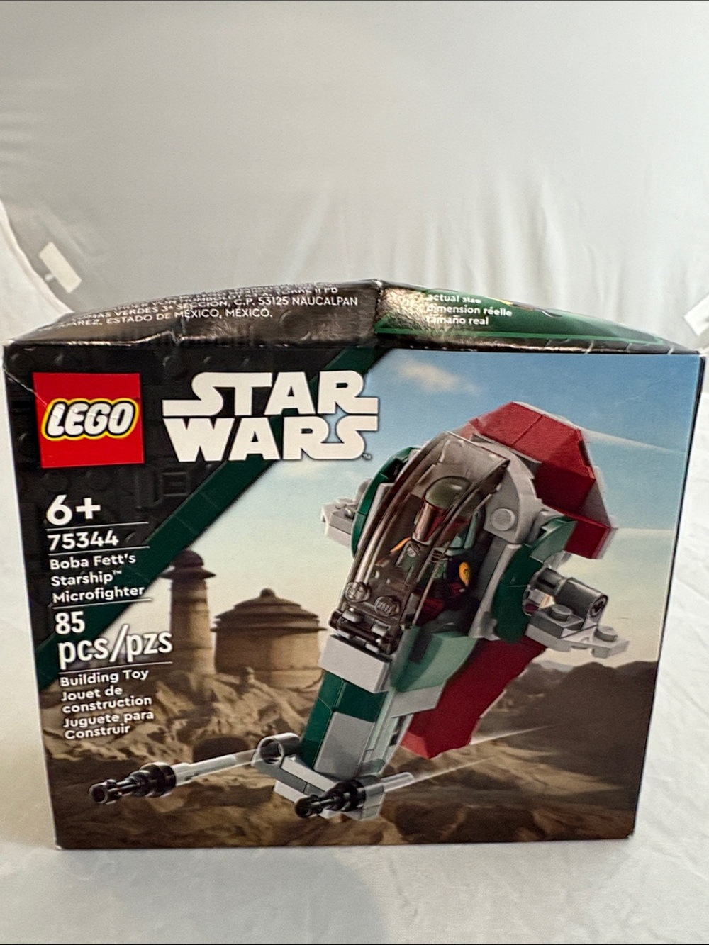 LEGO Star Wars 75344 Boba Fett’s Starship Microfighter 85 Pieces New Sealed